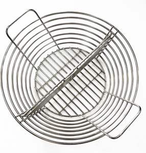 Diviseur <span class=keywords><strong>de</strong></span> panier à charbon <span class=keywords><strong>de</strong></span> bois pour extérieur, en acier inoxydable, résistant à la corrosion, compatible avec Green Egg - Product Image 3
