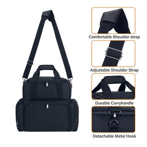 Free Sample Custom Fashionable <b>Travel</b> <b>Toiletry</b> <b>Bag</b> for Women Polyester <b>Bag</b> Zipper Closure Double Layer <b>Travel</b> Makeup Organizer - Product Image 5