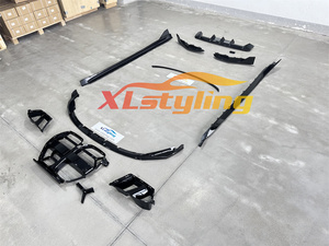 Kit carrosserie aérodynamique CSL pour BMW G80 G82, comprenant un séparateur de pare-chocs avant en plastique MP M Performance, un diffuseur arrière et des évents de <span class=keywords><strong>calandre</strong></span>. - Product Image 3