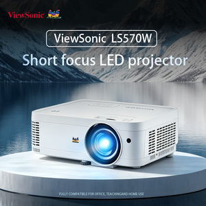 วิวโซนิค LS570W โปรเจคเตอร์ LED ระยะฉายสั้น WXGA 1280x800 3000 ลูเมนส์ 300000:1 อัตราส่วนคอนทราสต์สำหรับการศึกษาห้องเรียนสำนักงาน - Product Image 1