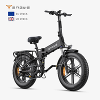 Bicicleta Eléctrica de Montaña ENGWE Engine Pro 2.0, Batería de 48V 16Ah, 75 Nm de Alto Torque, Bicicleta Eléctrica Plegable para Aventuras al Aire Libre