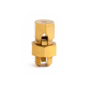 Connecteurs électriques robustes en laiton de qualité supérieure pour un raccordement sûr des conducteurs et des systèmes de distribution d'énergie fiables - Product Image 1
