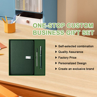Cadeaux de luxe de l'usine professionnelle OEM ODM Carnet de notes avec boîte d'affaires personnalisable Coffret cadeau avec stylo et thermos