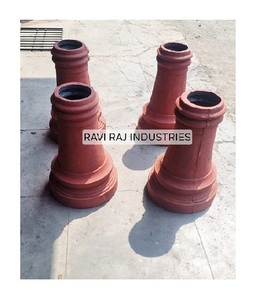 Base de poste de lámpara de hierro fundido para exteriores para aplicaciones de iluminación de calle y jardín diseñada para una resistencia, estabilidad y uso duradero - Product Image 2