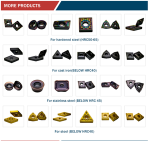 Gia công <span class=keywords><strong>CNC</strong></span> Lathe chèn biến Carbide PVD <span class=keywords><strong>wnmg080408</strong></span> wnmg080404 CBN wnmg 120408 thép không gỉ wnmg chèn - Product Image 3