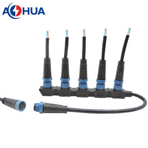 Ce rohs ul מוסמך זכר למפיץ נקבה הספק הרחבה חיווט עמיד למים סוגים שונים של מחברים m15 2pin - Product Image 4