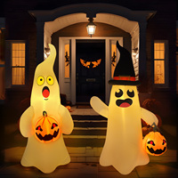 Stand gonflable fantôme Ourwarm pour les décorations de fête d'Halloween