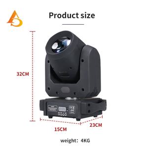 Venta Directa de Foco Móvil LED Pequeño de 100w, Luz de Cabeza Móvil RGBW 4 en 1 - Product Image 5