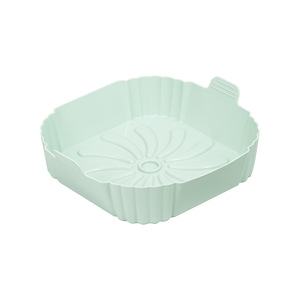 Square Silicone Baking Pan Green Oven Safe Air Fryer Bread Loaf Mold Kitchen Bakeware - Product Image 4