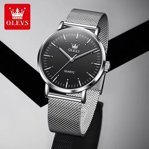  Relojes para Hombre 7125, Reloj de Cuarzo Delgado, Resistente al Agua, Luminoso, con Correa de Acero Milanesa, Casual, de Moda, Original, para Hombre, Regalos, Reloj - Product Image 2