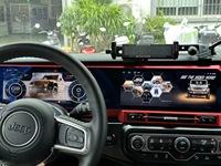 Écran d'affichage de voiture DVD à commande centrale intégrée JL1316, écran de recul et tableau de bord LCD pour Jeep JL 2018-2025