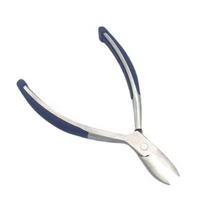 Outil de beauté OEM/ODM, ciseaux à ongles en acier inoxydable incurvés durables, pinces à <span class=keywords><strong>bec</strong></span> d'aigle pour les ongles, pinces à ongles pour les doigts, réparation des ongles en caoutchouc - Product Image 5