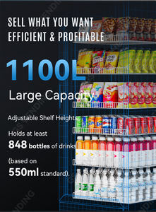 GS <span class=keywords><strong>Vending</strong></span> Aangepaste Volledig Automatische AI Slimme Voedselverkoopautomaat 0-30 ℃   Camerabewaking voor de Amerikaanse zakelijke markt - Product Image 5