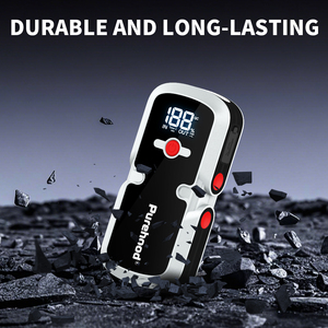 Purehood Q3 Noir & Blanc Batterie de démarrage d'urgence 27000mAh 4000A de crête avec pinces intelligentes Type-C pour voitures et camions essence et diesel - Product Image 3