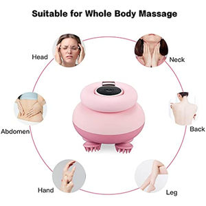 Masajeador Recargable PARA EL Cuero Cabelludo, Vibración Shiatsu, Cabeza PARA EL Cuero Cabelludo - Product Image 4