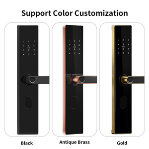 <span class=keywords><strong>Serrure</strong></span> de porte intelligente biométrique universelle Bluelock avec application Tuya TTLock, serrures numériques WiFi pour portes en bois/acier/aluminium - Product Image 5