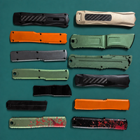 Couteau pliant EDC OT portable personnalisé, divers accessoires de poignée en aluminium CNC et styles de lames, couteau tactique d'extérieur OEM ODM