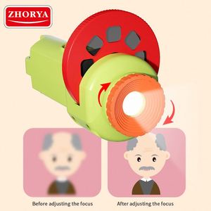 Zhorya - Mini Proyector de Dibujos Animados, Linterna, Lámpara de Juguete para Niños - Product Image 2