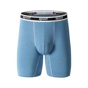 Ropa Interior <span class=keywords><strong>Gay</strong></span> de Talla Grande para Hombres Corpulentos, Micro Modal, Sexy y Cómoda, Bóxer - Product Image 2