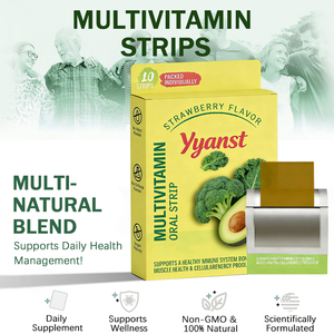 Tiras Orales Multivitamínicas Veganas de Rápida Absorción para Adultos, Sin Gluten, con Extractos Vegetales, Favorecen el Control Diario de la Salud, OEM/ODM - Product Image 2