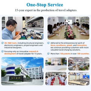 Worldplug tất cả trong một trên toàn thế giới Du lịch Adaptor toàn cầu 70W quốc tế phổ du lịch cắm <span class=keywords><strong>Adapter</strong></span> - Product Image 6