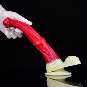 <span class=keywords><strong>Amazon</strong></span> Animal Cheval Godes avec <span class=keywords><strong>ventouse</strong></span> Silicone souple Monstre Fantaisie Pénis Plug Anal Masseur de Prostate Sex Toys pour femmes - Product Image 6