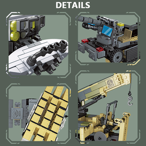 59059-59064 camión cisterna vehículos MOC bloque ladrillos modelo niños montaje conjunto de bloques de construcción juguete para regalo Juguetes - Product Image 5