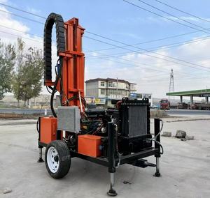 آلة حفر آبار المياه المحمولة للبيع بالجملة، بطول 100 متر و150 متر و200 متر، ماكينة حفر آبار صغيرة - Product Image 4