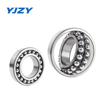 Roulement à billes à alignement automatique 1205K 1205M 1205TN 1205TN9 25*52*15mm en acier chromé GCr15, cage en laiton et nylon pour convoyeur