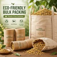 Teh Herbal Kesehatan Daun Bunga Osmanthus Premium - Teh Kantong Grosir Aroma Bunga Emas