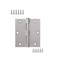 Charnières de meubles sur mesure en acier inoxydable, charnière pivotante automatique à fermeture automatique pour porte de salle de bain