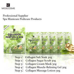 <span class=keywords><strong>Kit</strong></span> de <span class=keywords><strong>manucure</strong></span> et pédicure de luxe naturel et biologique 5 en 1 au collagène <span class=keywords><strong>pour</strong></span> spa, relaxation musculaire, rajeunissement des <span class=keywords><strong>pieds</strong></span> <span class=keywords><strong>pour</strong></span> salon de beauté - Product Image 3
