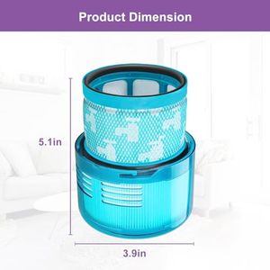 <span class=keywords><strong>Filtre</strong></span> compatible avec les aspirateurs <span class=keywords><strong>Dyson</strong></span> V6 V7 V8 V10 V11 V15 DC40 DC65 DC50 <span class=keywords><strong>DC08</strong></span> V12 SV20 SV14 SV17 SV22 Gen5 SV18 SV19 UP13 UP20 - Product Image 2