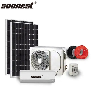 เครื่องปรับอากาศพลังงานแสงอาทิตย์ 120V AC พร้อมระบบโซลาร์เซลล์และแบตเตอรี่ เครื่องปรับอากาศกลางพลังงานแสงอาทิตย์ เครื่องปรับอากาศพลังงานแสงอาทิตย์ โซลาร์เซลล์ - Product Image 1