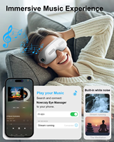 Augen massage gerät mit Wärme, Luft kompression Blue Tooth Music Vibration Drahtloses Augen massage gerät zur Entspannung und Verbesserung des Schlafes