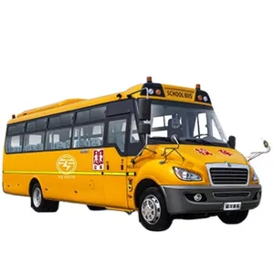 Dongfeng 24-39seat minibüs, orta boy sarı okul otobüsü ucuz satış