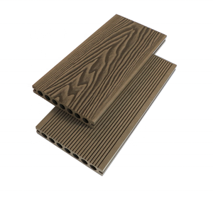 Fabricant chinois de platelage WPC gris foncé de haute qualité <span class=keywords><strong>terrasse</strong></span> composite à grain de bois 3D piscine jardin <span class=keywords><strong>terrasse</strong></span> WPC - Product Image 5