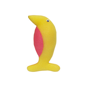 Apple Shaped Bath <b>Sponge</b> For Kids With Rope <b>Handle</b> Soft Foam Cleansing Tool - Product Image 4