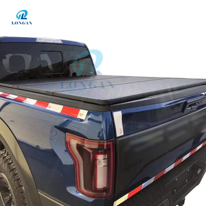 Couverture souple de tonneau de lit de <span class=keywords><strong>camion</strong></span> à trois volets compatible avec 2015 <span class=keywords><strong>2023</strong></span> Chevy Colorado GMC <span class=keywords><strong>Canyon</strong></span> avec lit de 5 pieds - Product Image 5