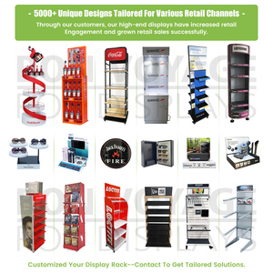 High Quality Metal Wood Plywood Double-sided groove Board Clothing and Accessory Rack Wall <strong>Display</strong> - Product Image 4