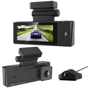 Cámara de coche Dashcam 2 canales UHD 4K Cámara DVR para coche 2160P Wifi APP GPS Cámara DVR delantera y trasera para coche Dashcam