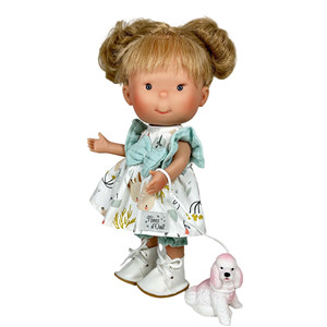 PIPPA PET Juguetes de baño de color menta Muñeca por DOLLS HECHO A MANO por ONIL - Product Image 1