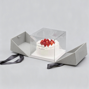 กล่องของขวัญ<span class=keywords><strong>ขนม</strong></span>หวานแบบใช้ซ้ำได้ เป็นมิตรกับสิ่งแวดล้อม ปิดด้วยแม่เหล็ก ทำจากกระดาษคราฟท์รีไซเคิล ปั๊มลายสองด้านด้วยเทคนิคบรอนซ์ - Product Image 2
