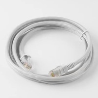 Câble de raccordement réseau Xunfa Factory, câble patch cord 3m UTP en cuivre pur, câble de communication personnalisé