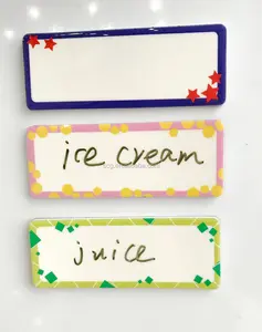 Placa de mensagens de geladeira personalizada