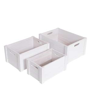 Farmhouse Small Wooden Gift Farmers Market <strong>Apple</strong> Vegetable <strong>Crates</strong> Storage Boxes White Wooden <strong>Crates</strong> <strong>for</strong> <strong>Sale</strong> - Product Image 1