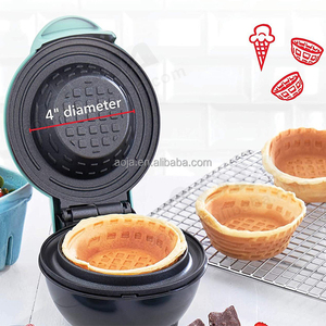 Aoja bên tráng miệng thiết bị điện Thân thiện với trẻ em không dính bánh <span class=keywords><strong>pancake</strong></span> bánh Waffle làm cho máy dễ dàng làm sạch và sử dụng - Product Image 5