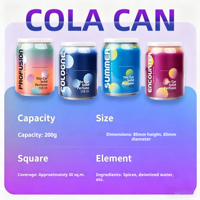 Diffuseur d'air pour voiture en forme de canette de cola créative, décoration aromathérapeutique solide, parfum longue durée pour l'intérieur du véhicule