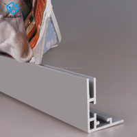 Profilé en aluminium pour caisson lumineux, profilé d'extrusion en aluminium de 40 mm sans cadre pour caisson lumineux en tissu SEG pour affichage publicitaire