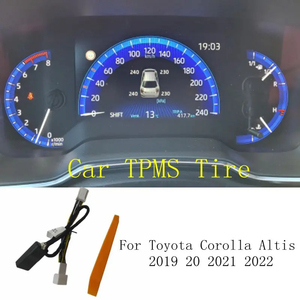 ระบบตรวจสอบแรงดันลมยางรถ TPMS เครื่องตรวจสอบแรงดันลมยางเตือนความปลอดภัยสำหรับ Toyota Corolla <span class=keywords><strong>altis</strong></span> 2019 20 2021 2022 - Product Image 5